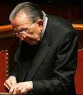 Giulio Andreotti au parlement